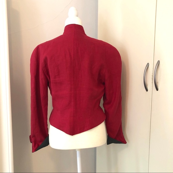 Vintage Admont puff shoulder blazer - Picture 4 of 7